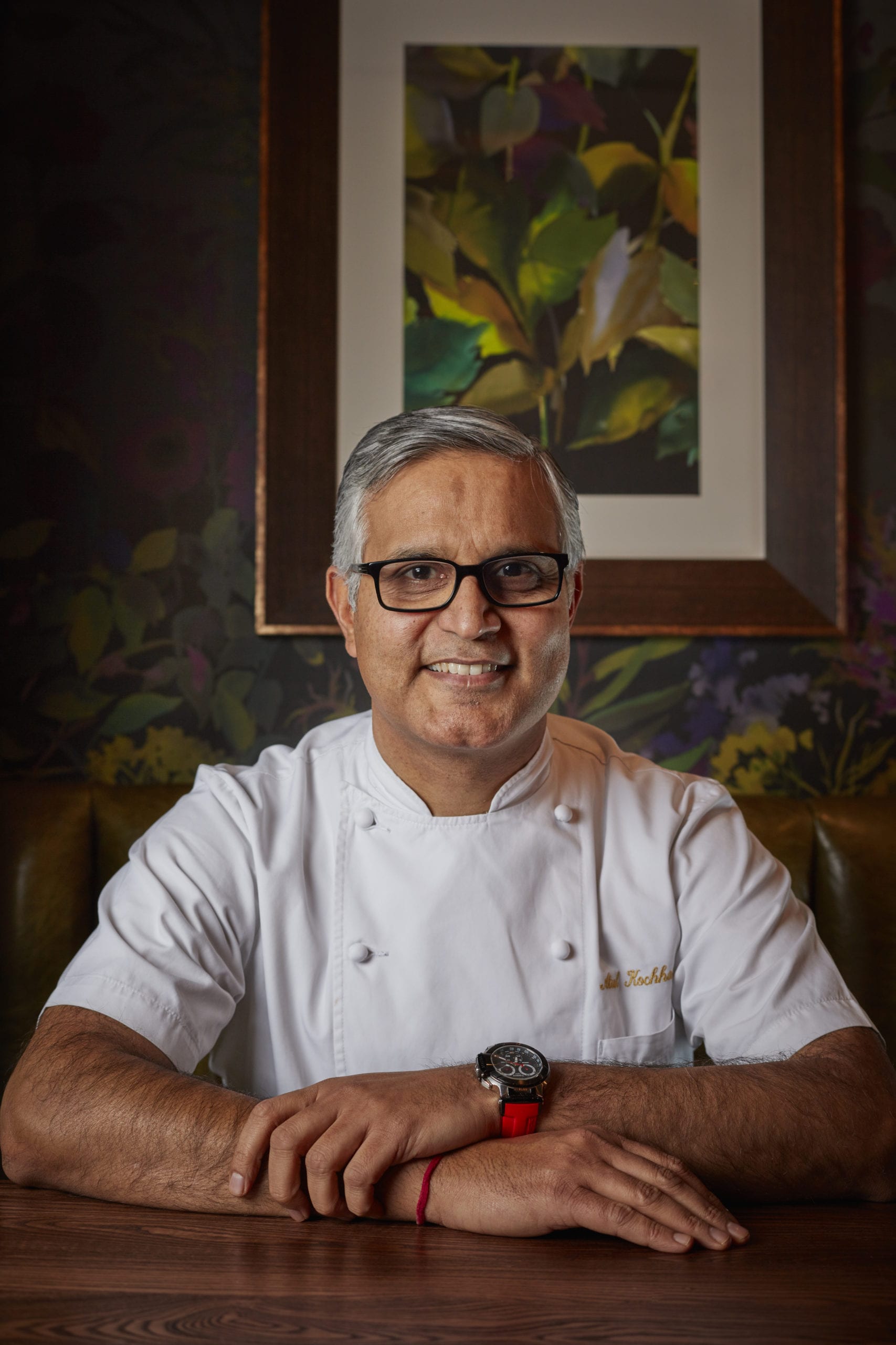 Chef Atul Kochhar posing 